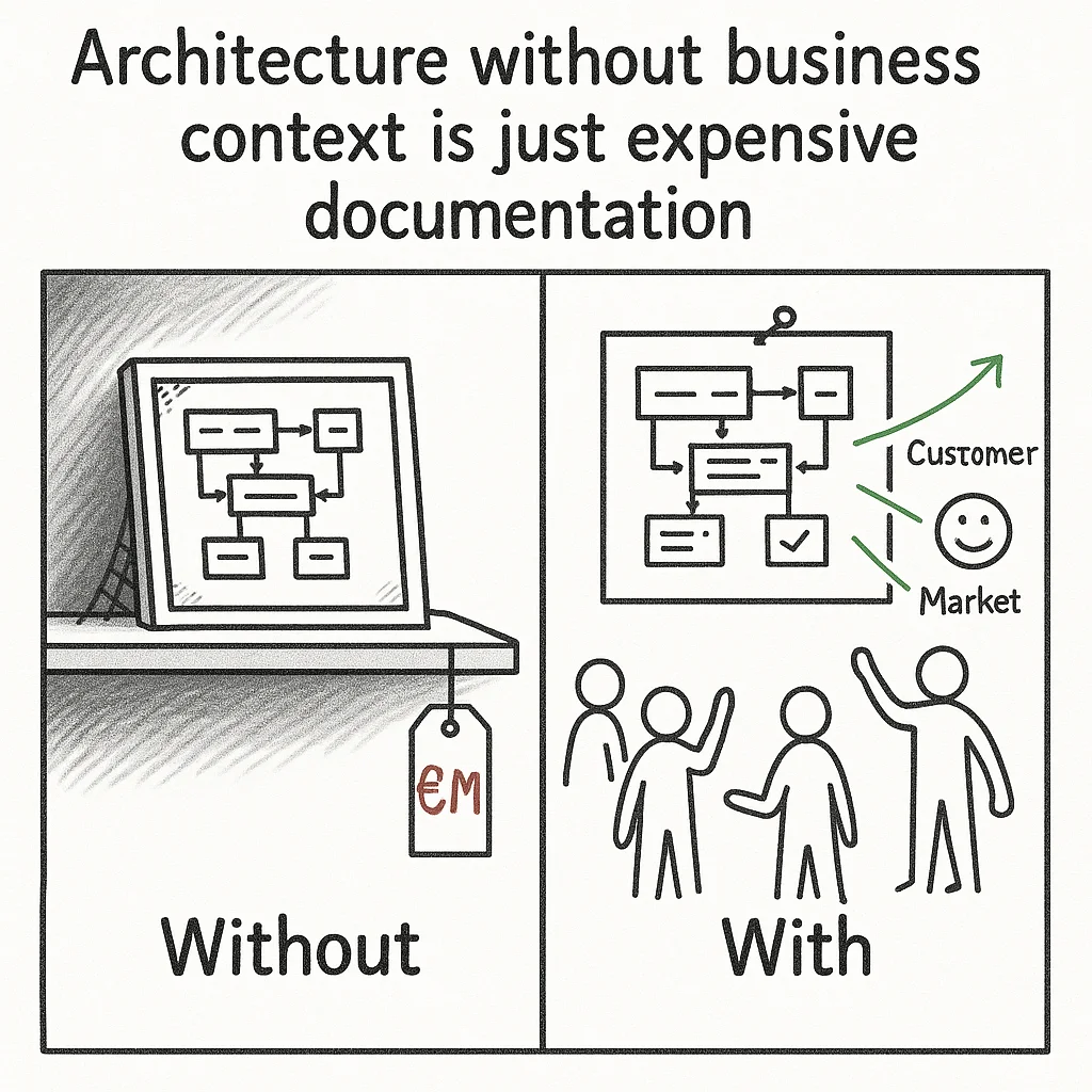 Architecture business context - why technical design needs strategic alignment