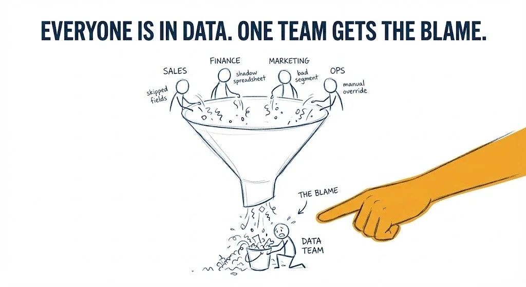 Data quality ownership crisis - why 77% rate quality average or worse