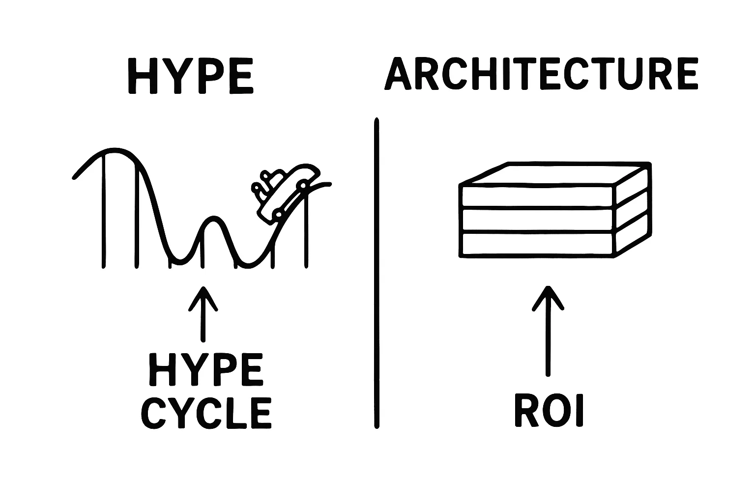 AI ROI reality - why solid data architecture beats hype-driven investments