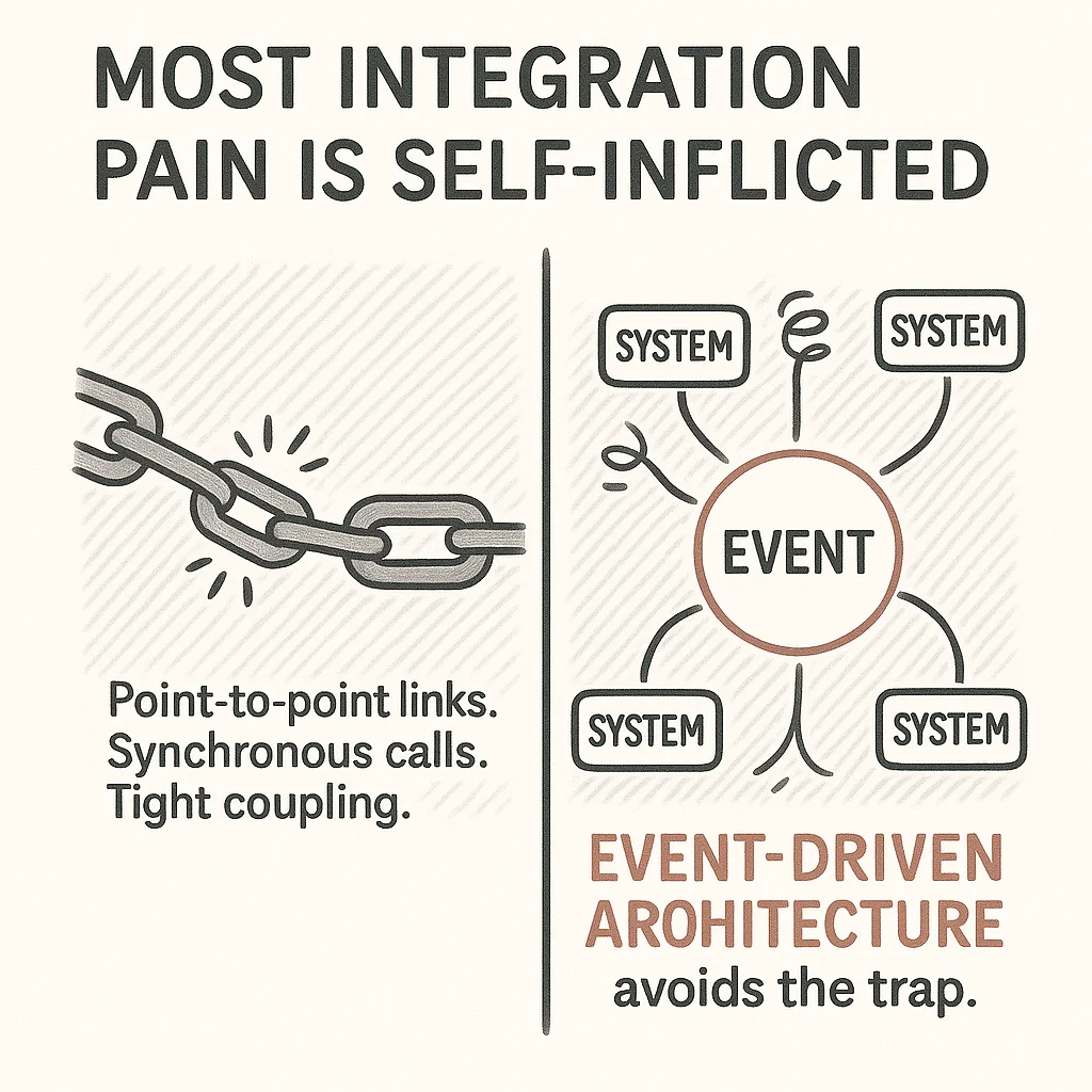 Integration architecture mistakes - self-inflicted pain from poor API design