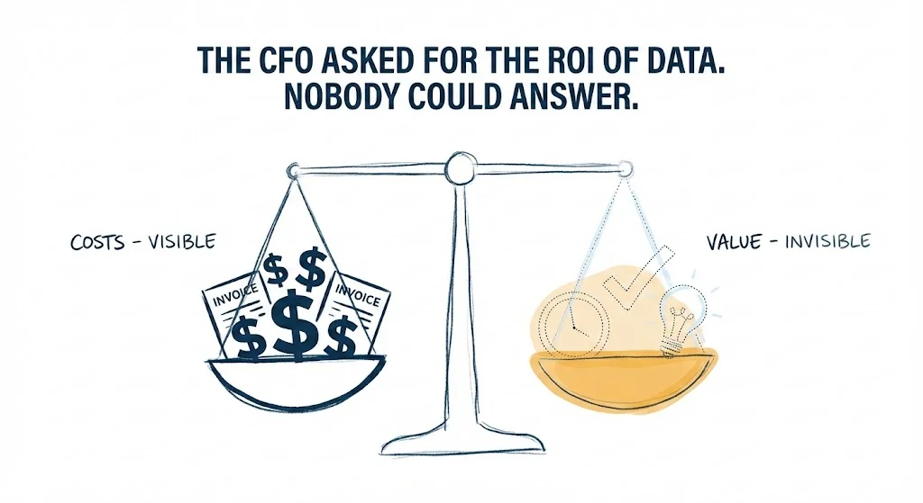 Data platform ROI calculation - making invisible benefits visible to CFOs