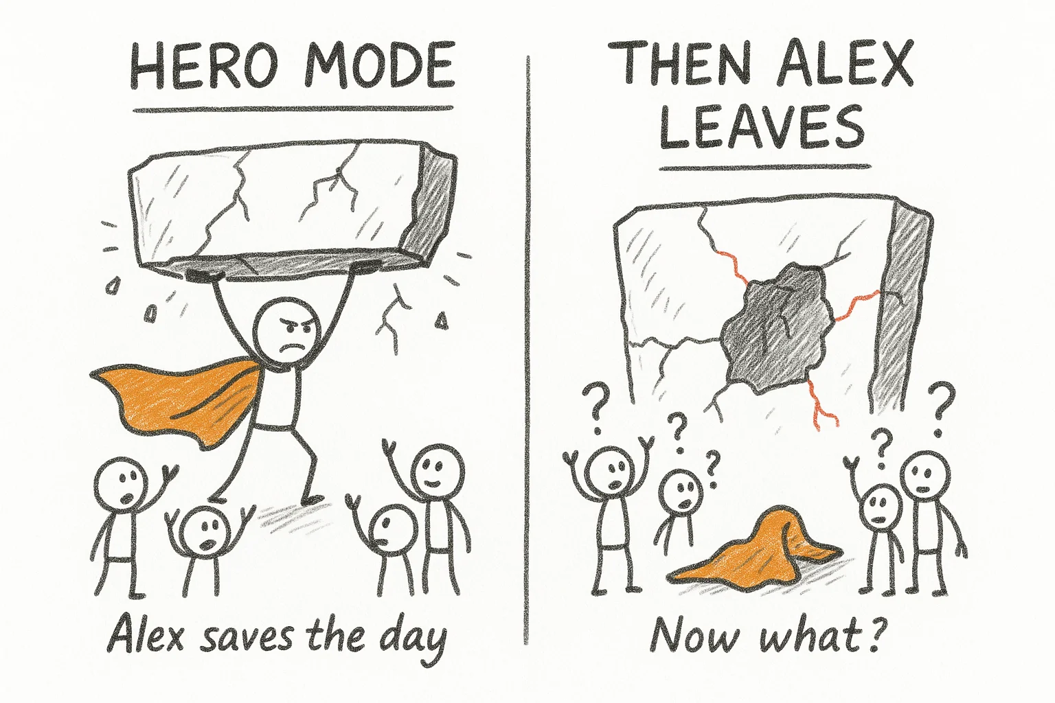 Genius developer risk pattern - when your best engineer becomes your biggest liability