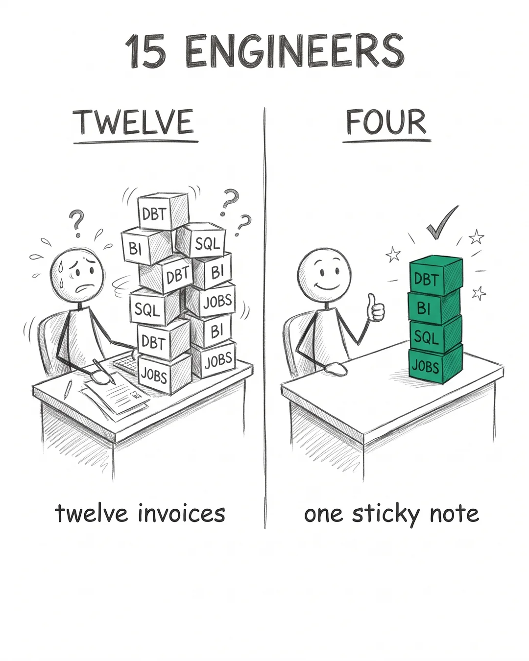 The Stack You Actually Need At 15 Engineers