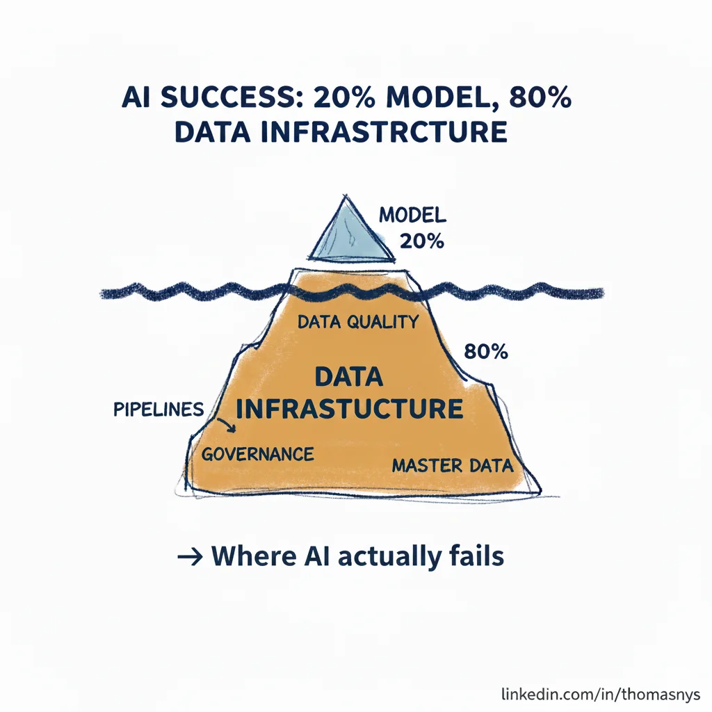 AI project failure causes - data infrastructure gaps that kill initiatives