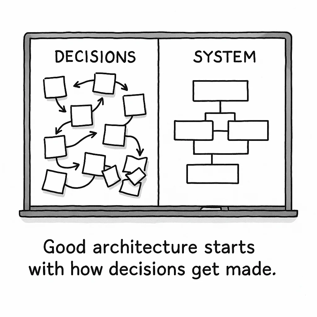 Decision-making architecture - designing governance into system design