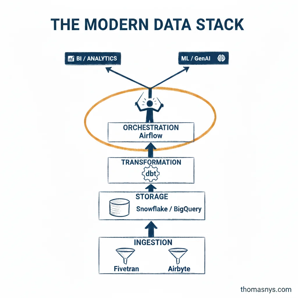 Modern Data Stack - Ingest, Store, Transform, Analyze